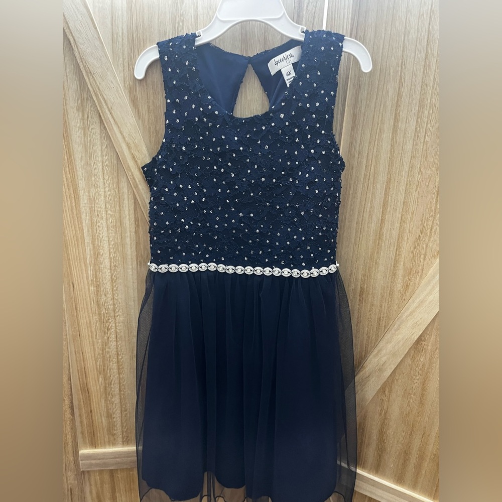 Navy girls dress